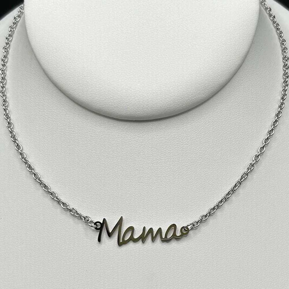 Silver Mama Necklace.‎ New. - Picture 3 of 6